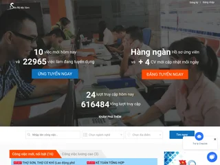 Siêu thị việc làm platform preview
