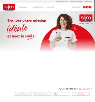 SIM Agences d'emploi screenshot preview