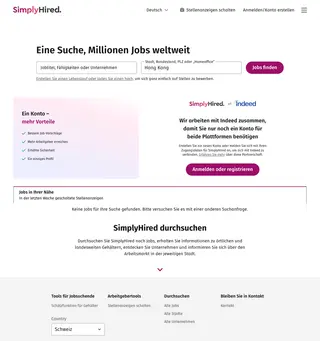 SimplyHired screenshot preview