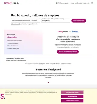 SimplyHired screenshot preview