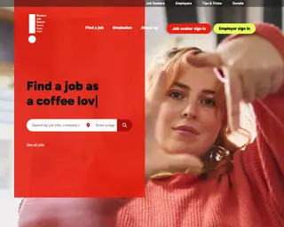 Student Job Search platform preview