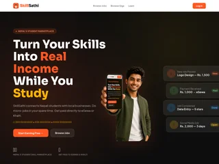 SkillSathi platform preview SkillSathi platform preview