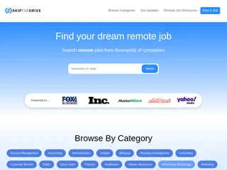 SkipTheDrive platform preview SkipTheDrive platform preview
