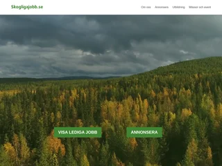 Skogligajobb.se screenshot preview