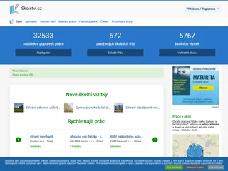 Školství.cz platform preview
