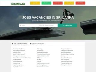 skyjobs.lk screenshot preview