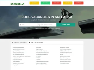 skyjobs.lk platform preview skyjobs.lk platform preview