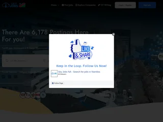 Sky Jobs Namibia screenshot preview