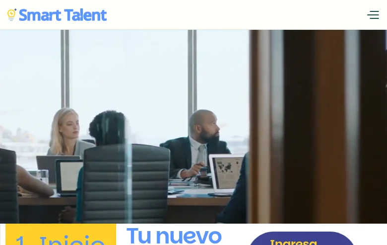 Smart Talent Guatemala job board platform screenshot showing job search interface
