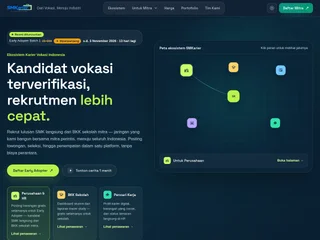 SMKarier platform preview SMKarier platform preview