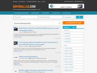 Sofőr állás screenshot preview Sofőr állás screenshot preview