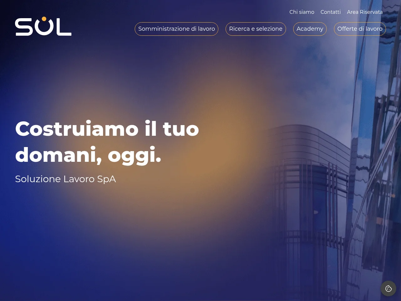 Soluzione Lavoro screenshot Soluzione Lavoro website screenshot