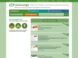 Sozialjobs.de platform preview Sozialjobs.de platform preview