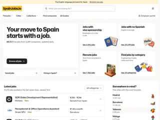 SpainJobs.io platform preview SpainJobs.io platform preview