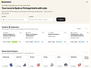 SpainJobs.io screenshot preview SpainJobs.io screenshot preview