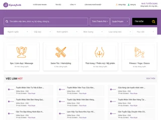 SpaJob platform preview
