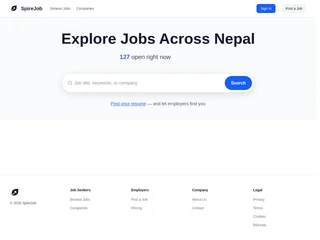SpireJob screenshot preview