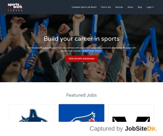 Sports Work Canada platform preview