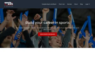 Sports Work Canada platform preview Sports Work Canada platform preview
