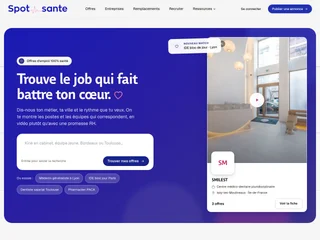 Spot Santé platform preview