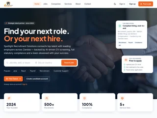 Spotlight Recruitment Solutions platform preview Spotlight Recruitment Solutions platform preview