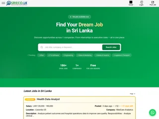 Srieco.lk screenshot preview
