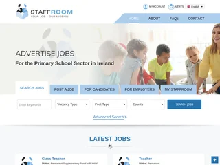 Staffroom.ie platform preview