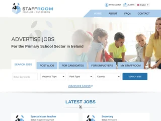 Staffroom.ie screenshot preview Staffroom.ie screenshot preview