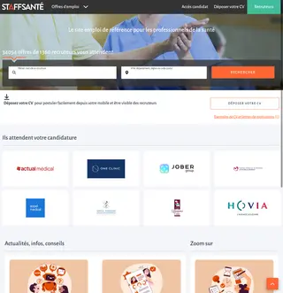 Staffsanté platform preview