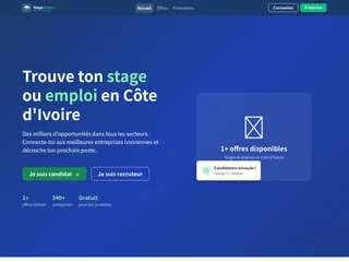 Stages Emplois CI screenshot preview Stages Emplois CI screenshot preview