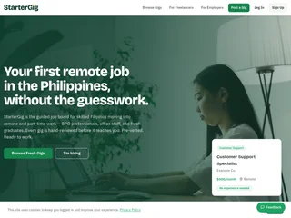 Starter Gig platform preview
