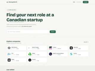 StartupsNorth Jobs screenshot preview