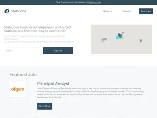 StatsJobs platform preview