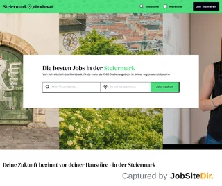 Jobradius Steiermark platform preview Jobradius Steiermark platform preview