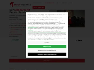 Stellen-Verzeichnis.de platform preview Stellen-Verzeichnis.de platform preview