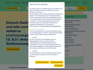 Stellenangebote.io screenshot preview