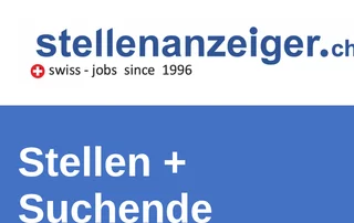 Stellenanzeiger.ch screenshot preview Stellenanzeiger.ch screenshot preview