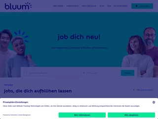 bluum Baden-Württemberg platform preview