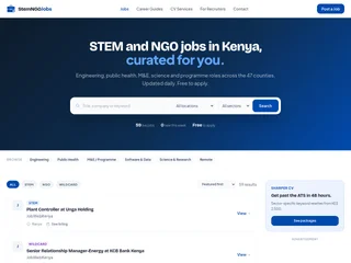 StemNGO Jobs screenshot preview StemNGO Jobs screenshot preview