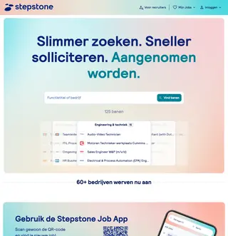 Stepstone Netherlands screenshot preview