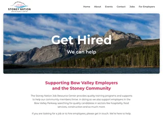 Stoney Nation Job Resource Center screenshot preview Stoney Nation Job Resource Center screenshot preview