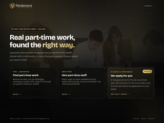 Stratevera Recruitment platform preview