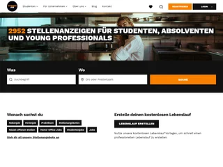 StudentJob CH screenshot preview