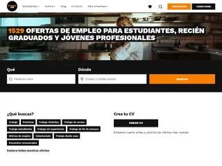 StudentJob ES platform preview