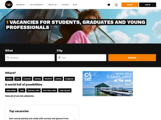 StudentJob IE platform preview StudentJob IE platform preview
