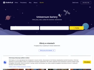 Students.pl platform preview Students.pl platform preview