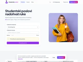 Studentski poslovi platform preview