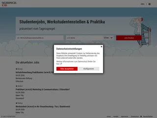 Tagesspiegel Jobbörse – Studijobs screenshot preview
