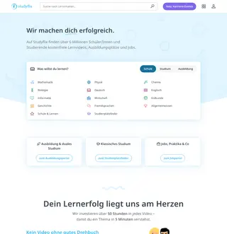 Studyflix platform preview
