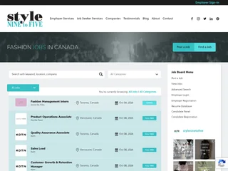 Style Nine to Five platform preview